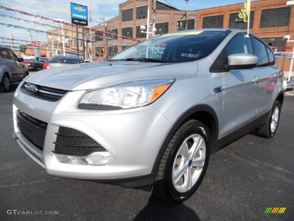 2013 Escape SE 1.6L EcoBoost 4WD - Ingot Silver Metallic / Charcoal Black photo #8