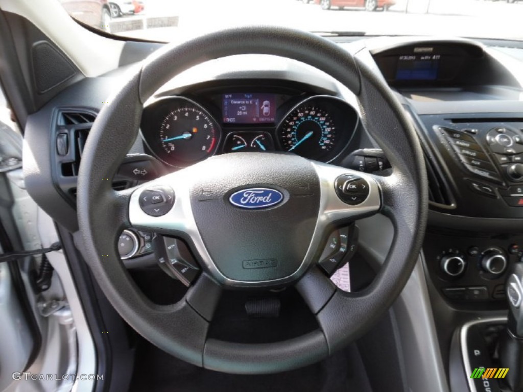 2013 Escape SE 1.6L EcoBoost 4WD - Ingot Silver Metallic / Charcoal Black photo #17