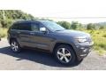 2015 Granite Crystal Metallic Jeep Grand Cherokee Overland 4x4  photo #2