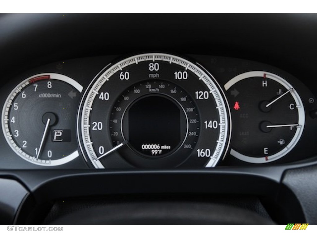 2016 Honda Accord LX Sedan Gauges Photo #107249729