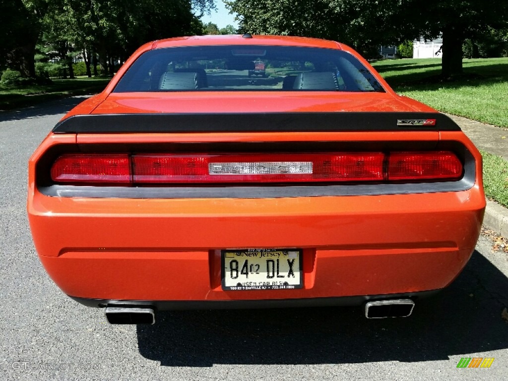 2008 Challenger SRT8 - HEMI Orange / Dark Slate Gray photo #5