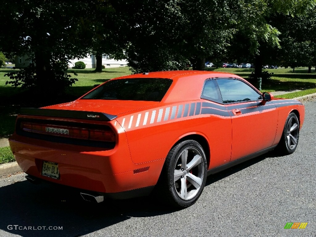 2008 Challenger SRT8 - HEMI Orange / Dark Slate Gray photo #6
