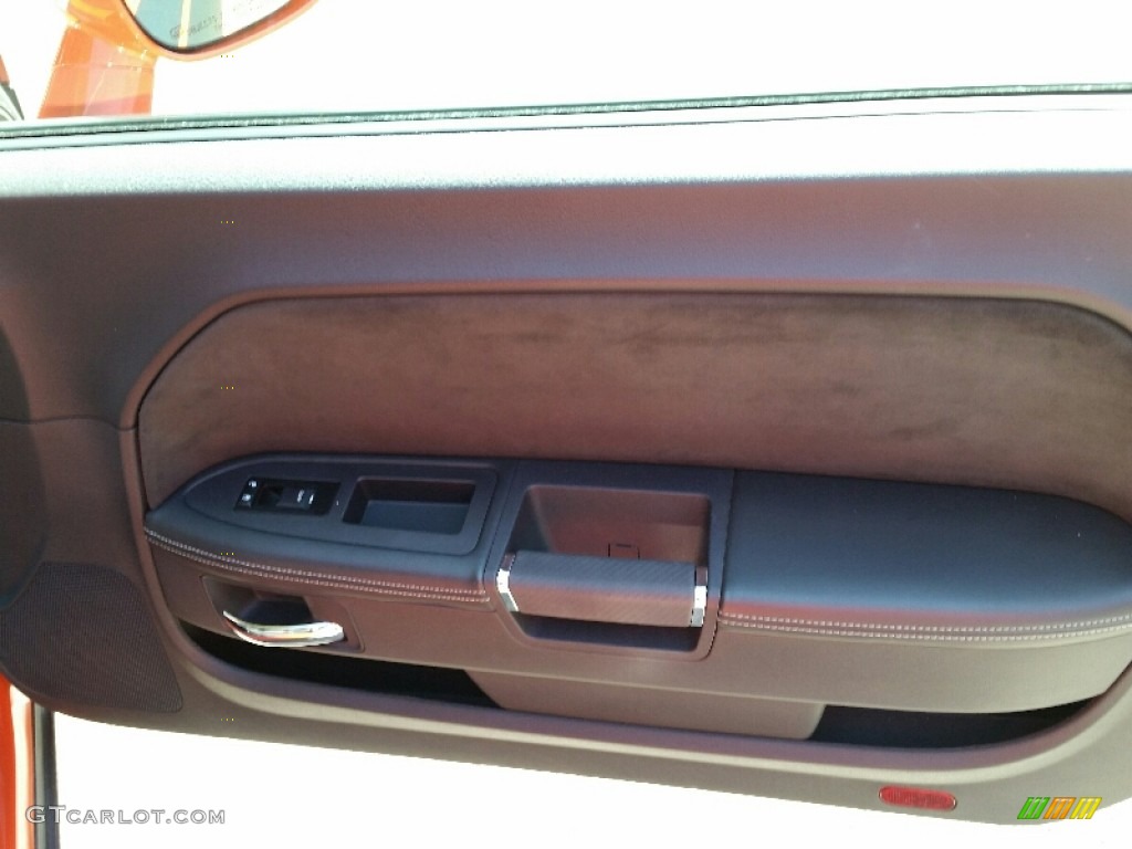 2008 Challenger SRT8 - HEMI Orange / Dark Slate Gray photo #9