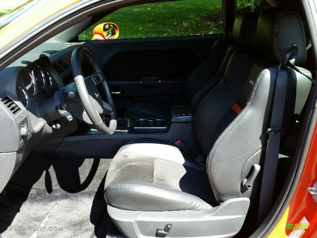 2008 Challenger SRT8 - HEMI Orange / Dark Slate Gray photo #14