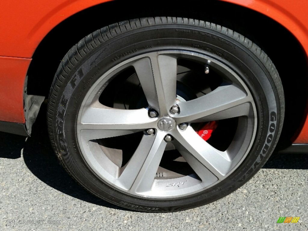 2008 Challenger SRT8 - HEMI Orange / Dark Slate Gray photo #20