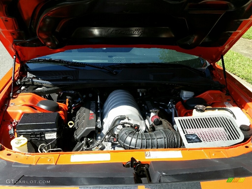 2008 Challenger SRT8 - HEMI Orange / Dark Slate Gray photo #22