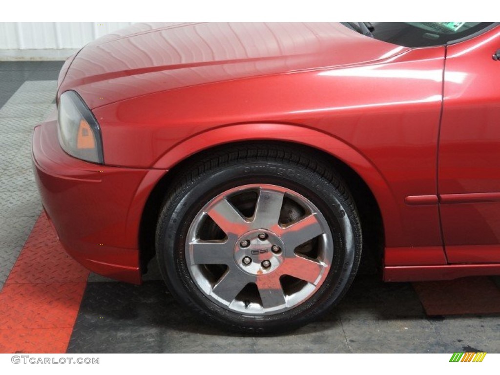 2004 LS V8 - Vivid Red Clearcoat / Black photo #61