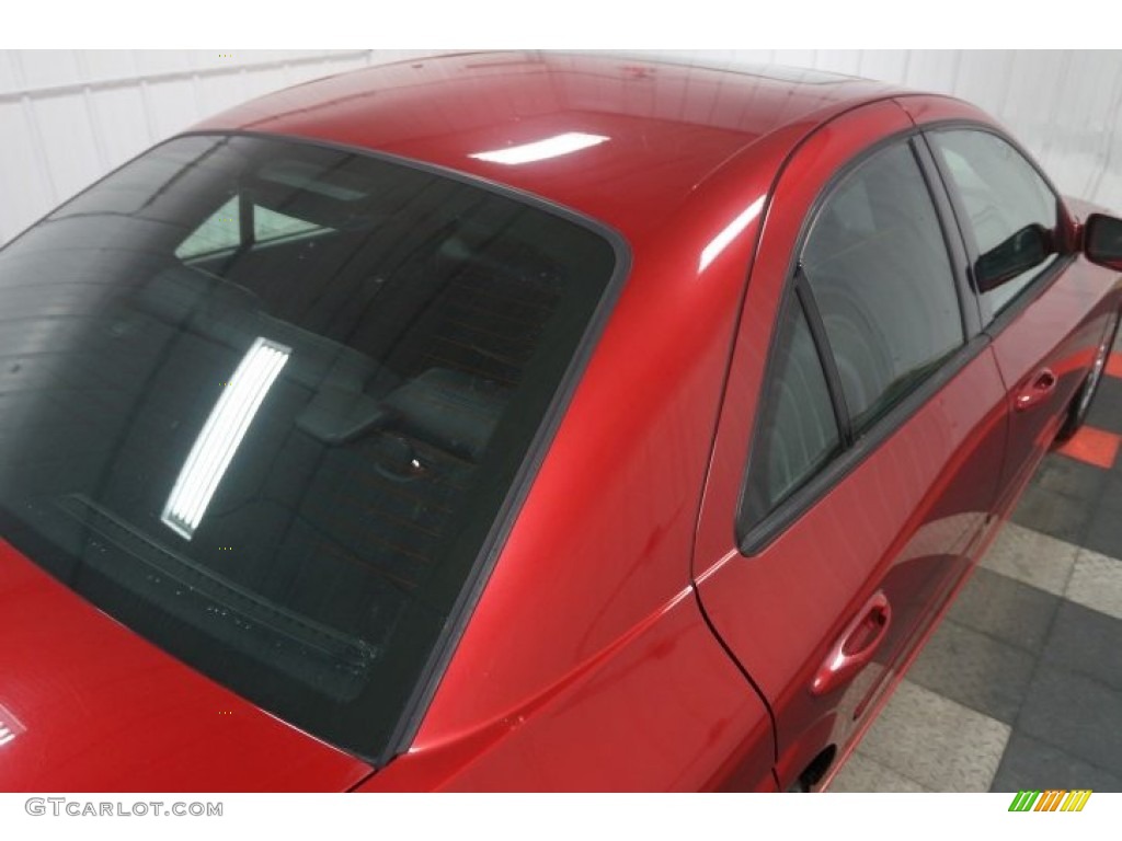 2004 LS V8 - Vivid Red Clearcoat / Black photo #69