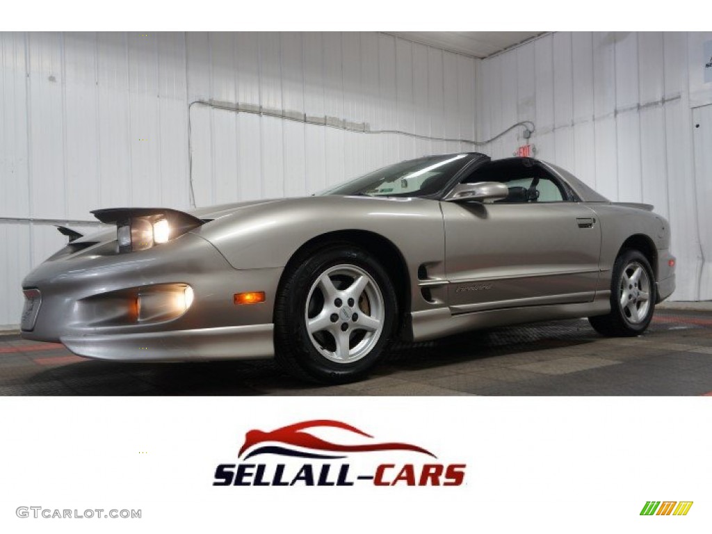 2002 Firebird Coupe - Pewter Metallic / Ebony Black photo #1