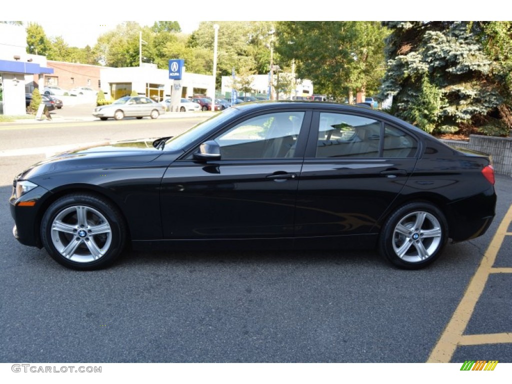 2015 3 Series 328i xDrive Sedan - Black Sapphire Metallic / Black photo #5