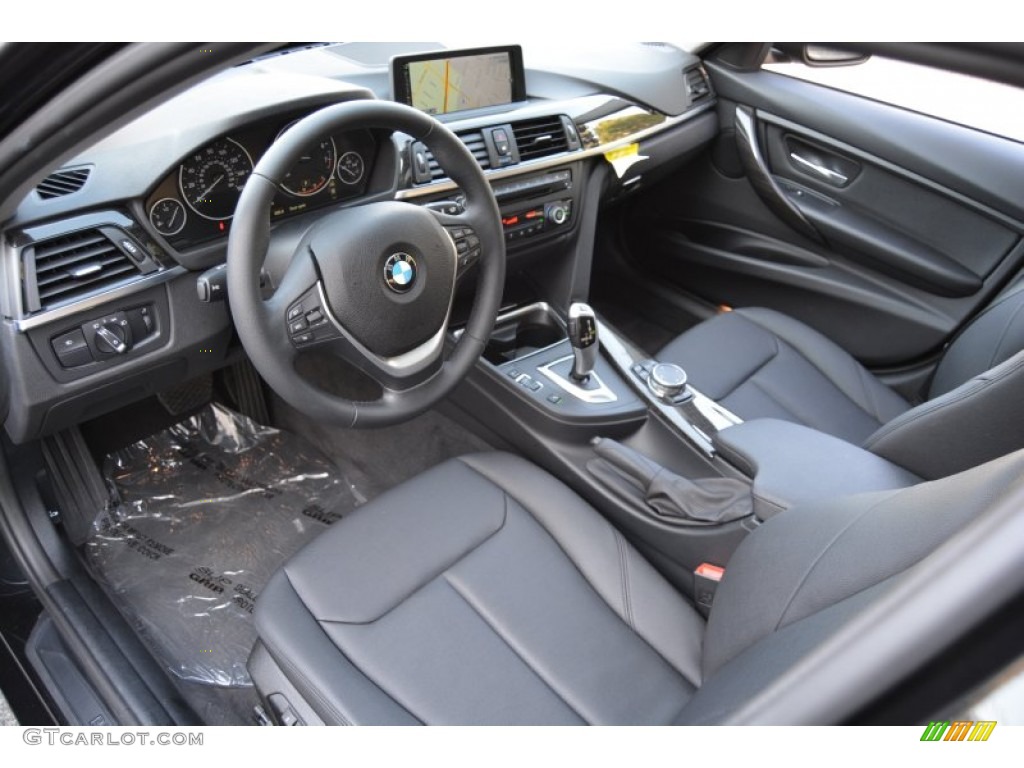 2015 3 Series 328i xDrive Sedan - Black Sapphire Metallic / Black photo #10