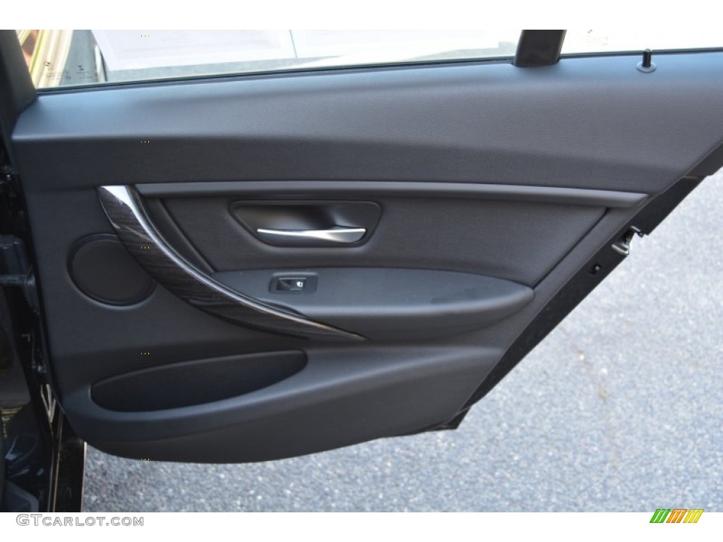 2015 3 Series 328i xDrive Sedan - Black Sapphire Metallic / Black photo #24