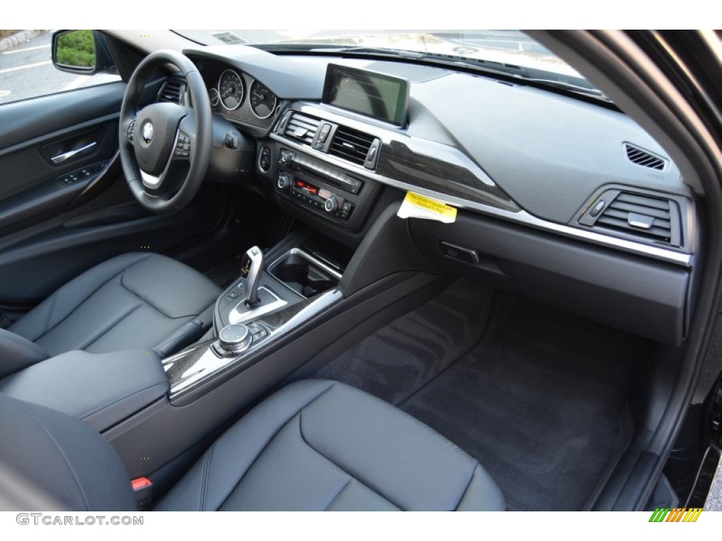 2015 3 Series 328i xDrive Sedan - Black Sapphire Metallic / Black photo #27