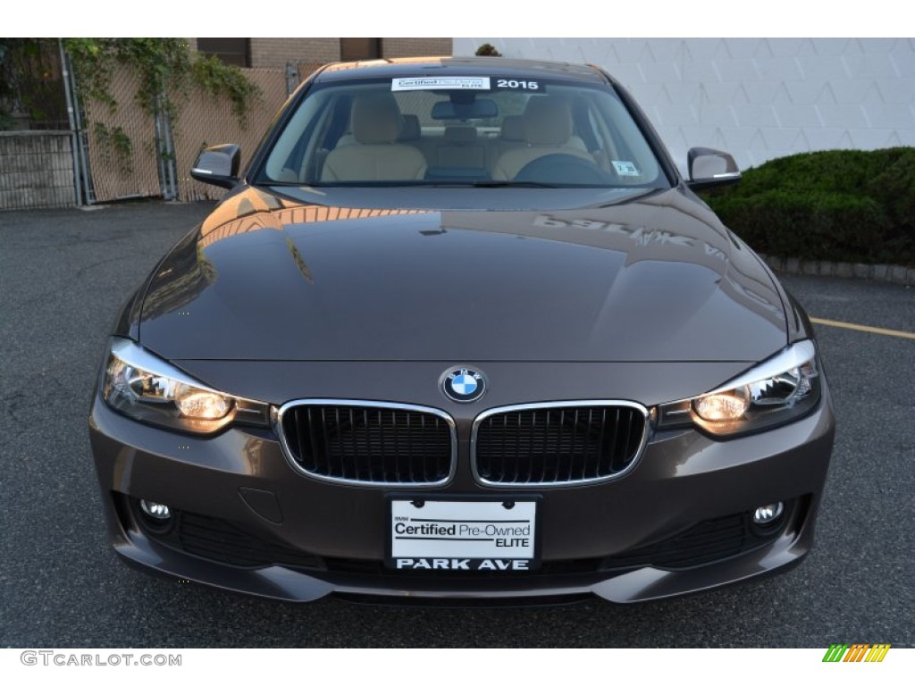 2015 3 Series 320i xDrive Sedan - Sparkling Bronze Metallic / Venetian Beige photo #7