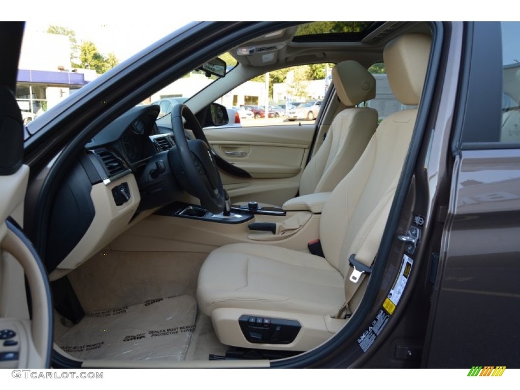 2015 3 Series 320i xDrive Sedan - Sparkling Bronze Metallic / Venetian Beige photo #11