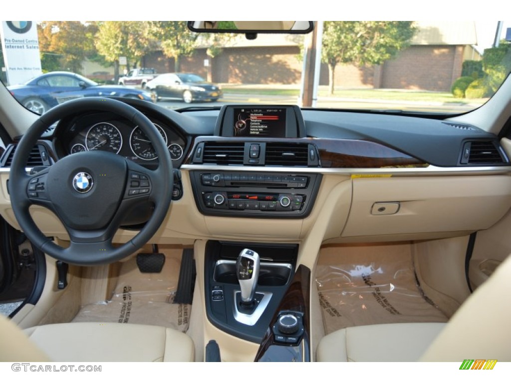 2015 3 Series 320i xDrive Sedan - Sparkling Bronze Metallic / Venetian Beige photo #15