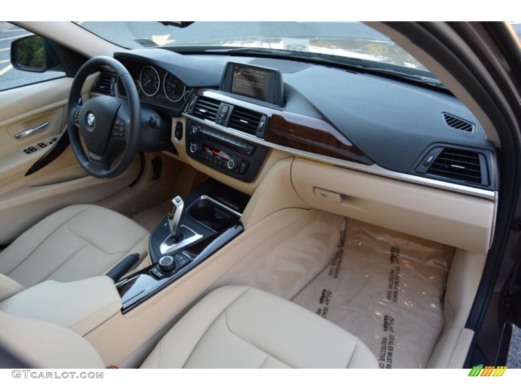 2015 3 Series 320i xDrive Sedan - Sparkling Bronze Metallic / Venetian Beige photo #27