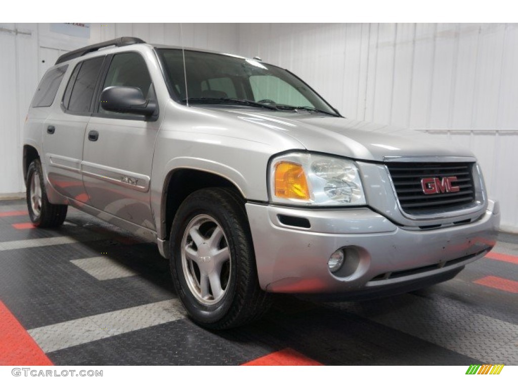Liquid Silver Metallic 2004 GMC Envoy XL SLT 4x4 Exterior Photo #107252585