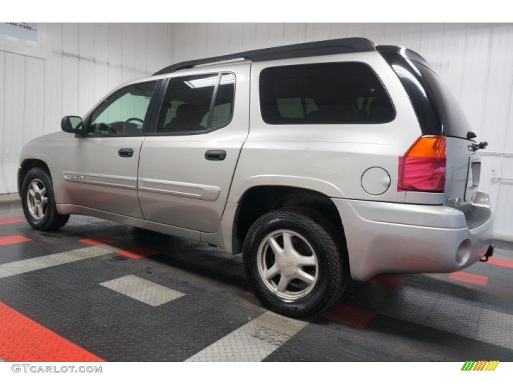 2004 Envoy XL SLT 4x4 - Liquid Silver Metallic / Dark Pewter photo #11