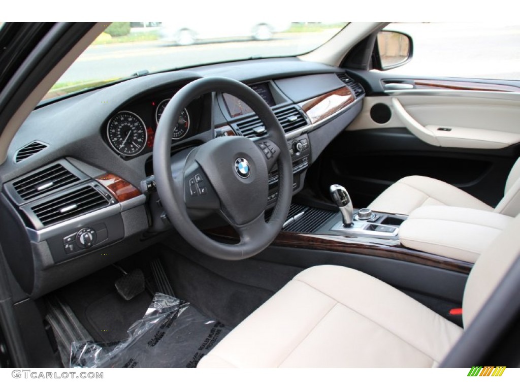 Oyster Interior 2012 BMW X5 xDrive35i Premium Photo #107253074