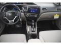 2015 Honda Civic Black Interior Dashboard Photo