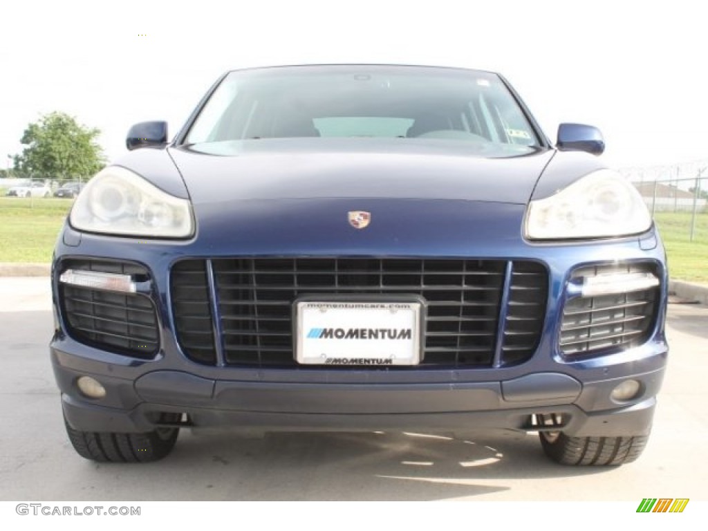 2009 Cayenne GTS - Marine Blue Metallic / Stone/Steel Grey photo #4