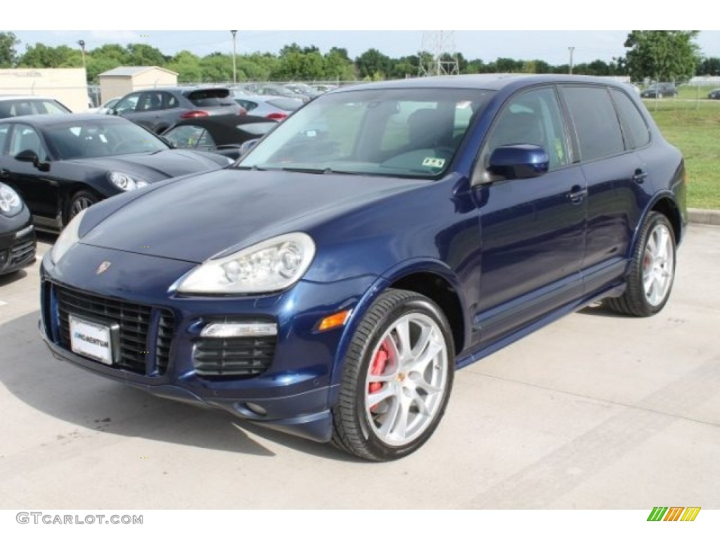 2009 Cayenne GTS - Marine Blue Metallic / Stone/Steel Grey photo #5