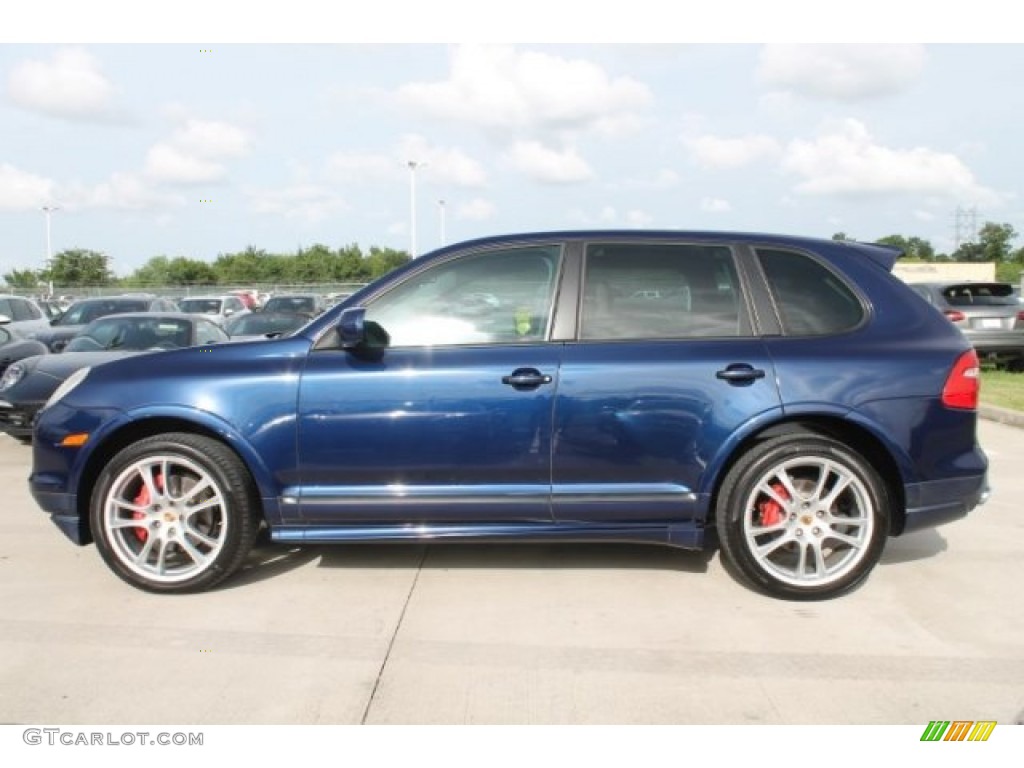 Marine Blue Metallic 2009 Porsche Cayenne GTS Exterior Photo #107253854