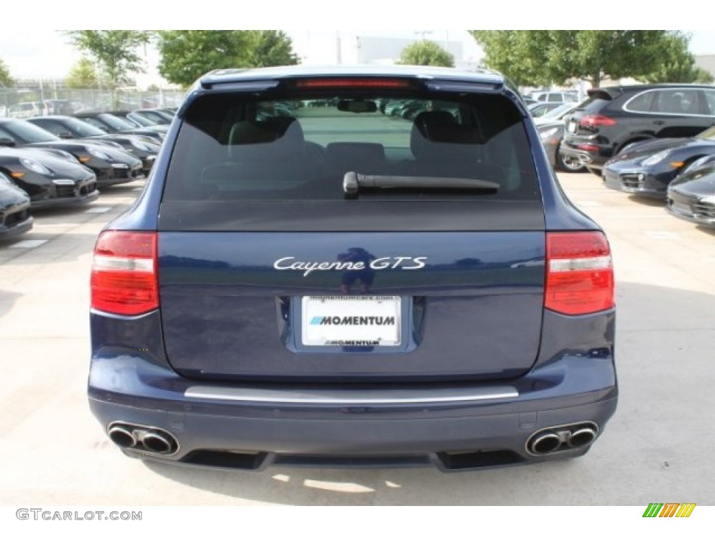 2009 Cayenne GTS - Marine Blue Metallic / Stone/Steel Grey photo #8