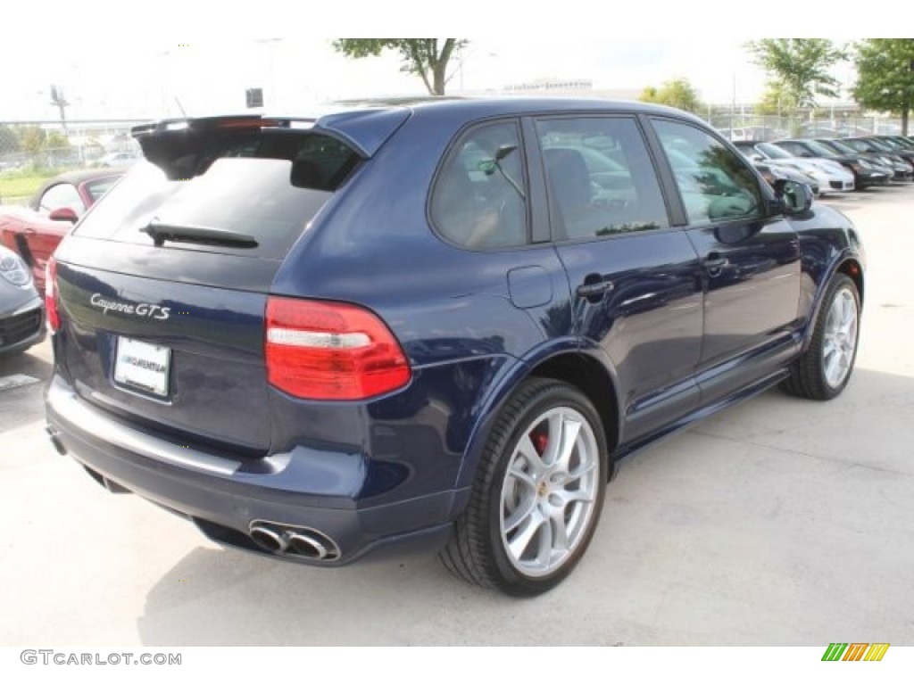 2009 Cayenne GTS - Marine Blue Metallic / Stone/Steel Grey photo #9