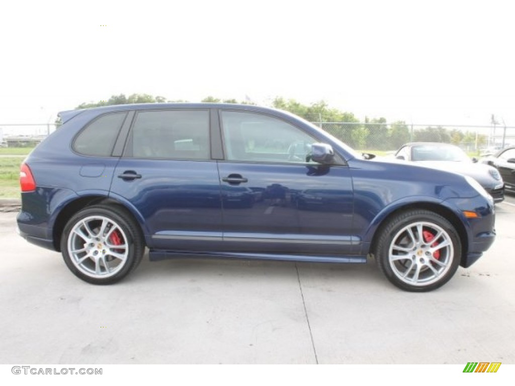 2009 Cayenne GTS - Marine Blue Metallic / Stone/Steel Grey photo #10
