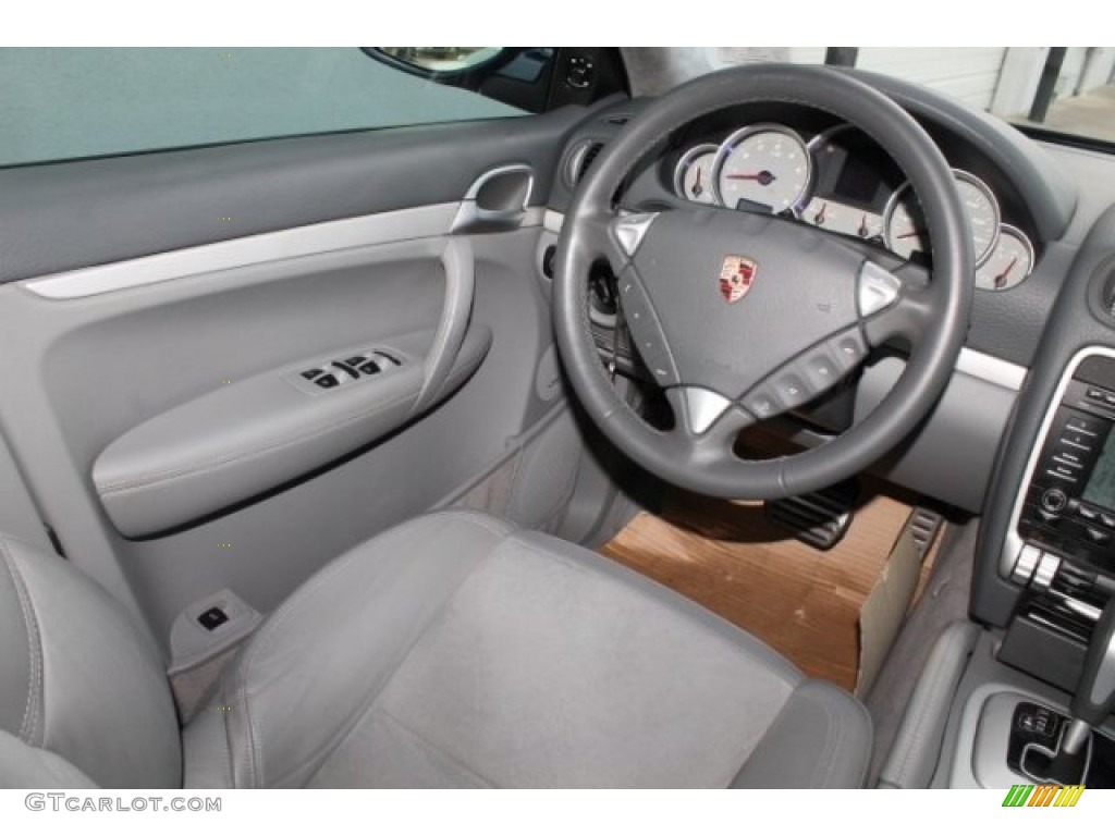 2009 Cayenne GTS - Marine Blue Metallic / Stone/Steel Grey photo #34