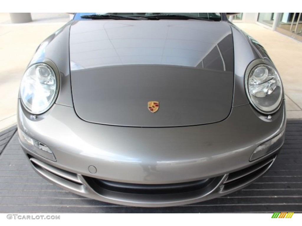 2007 911 Targa 4S - Meteor Grey Metallic / Stone Grey photo #2