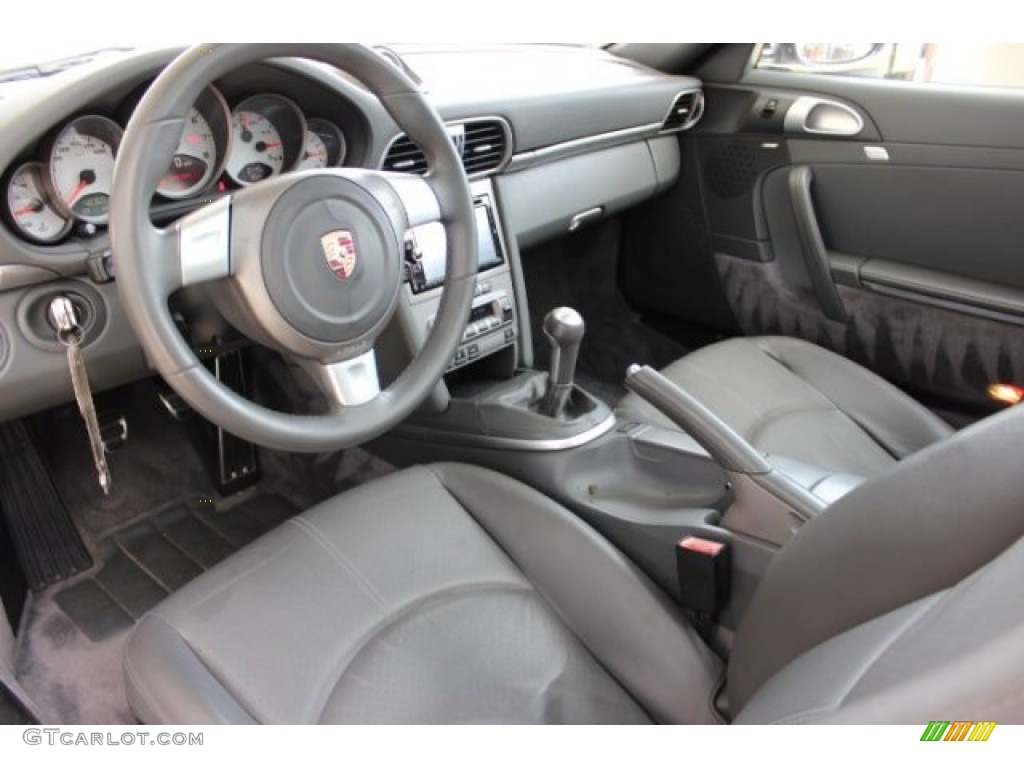 Stone Grey Interior 2007 Porsche 911 Targa 4S Photo #107254880