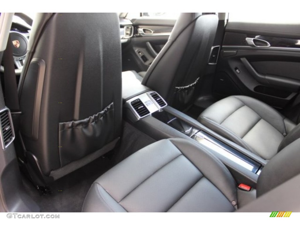 2013 Porsche Panamera 4 Platinum Edition Rear Seat Photo #107255987