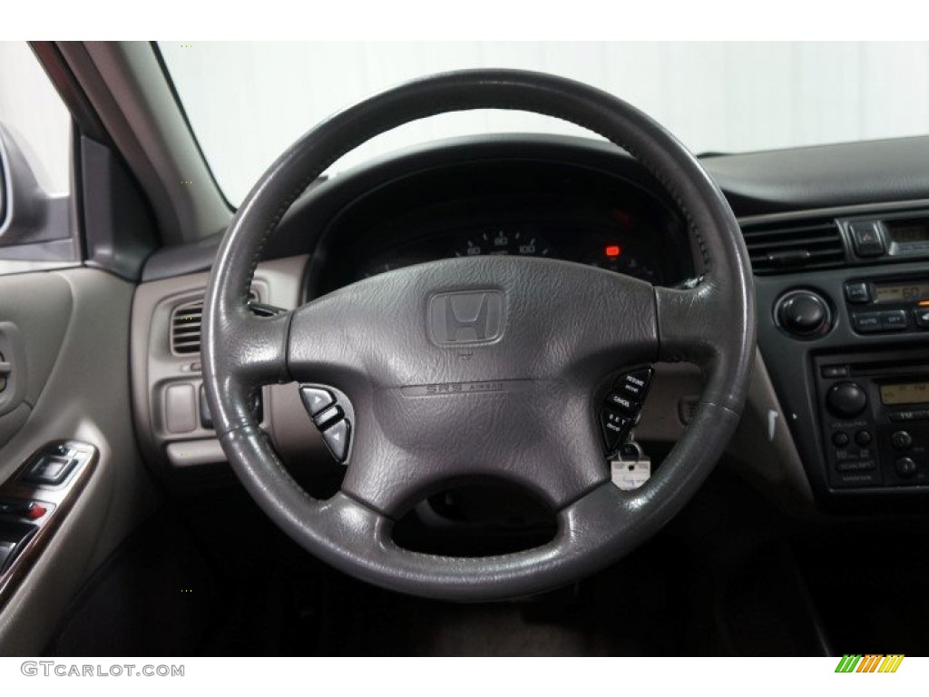 2000 Accord EX V6 Sedan - Signet Silver Metallic / Quartz photo #24
