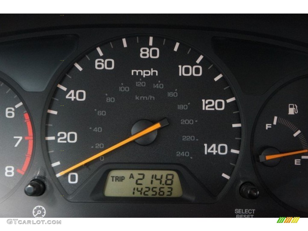 2000 Accord EX V6 Sedan - Signet Silver Metallic / Quartz photo #29