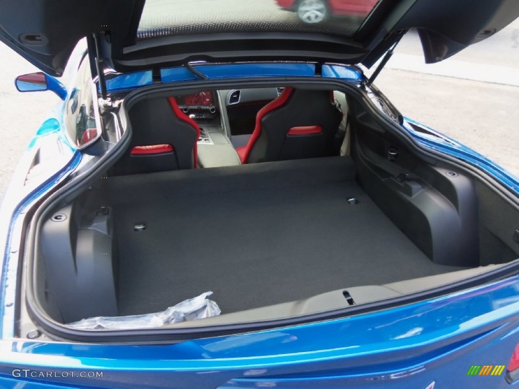 2015 Corvette Stingray Coupe - Laguna Blue Tintcoat / Adrenaline Red photo #9