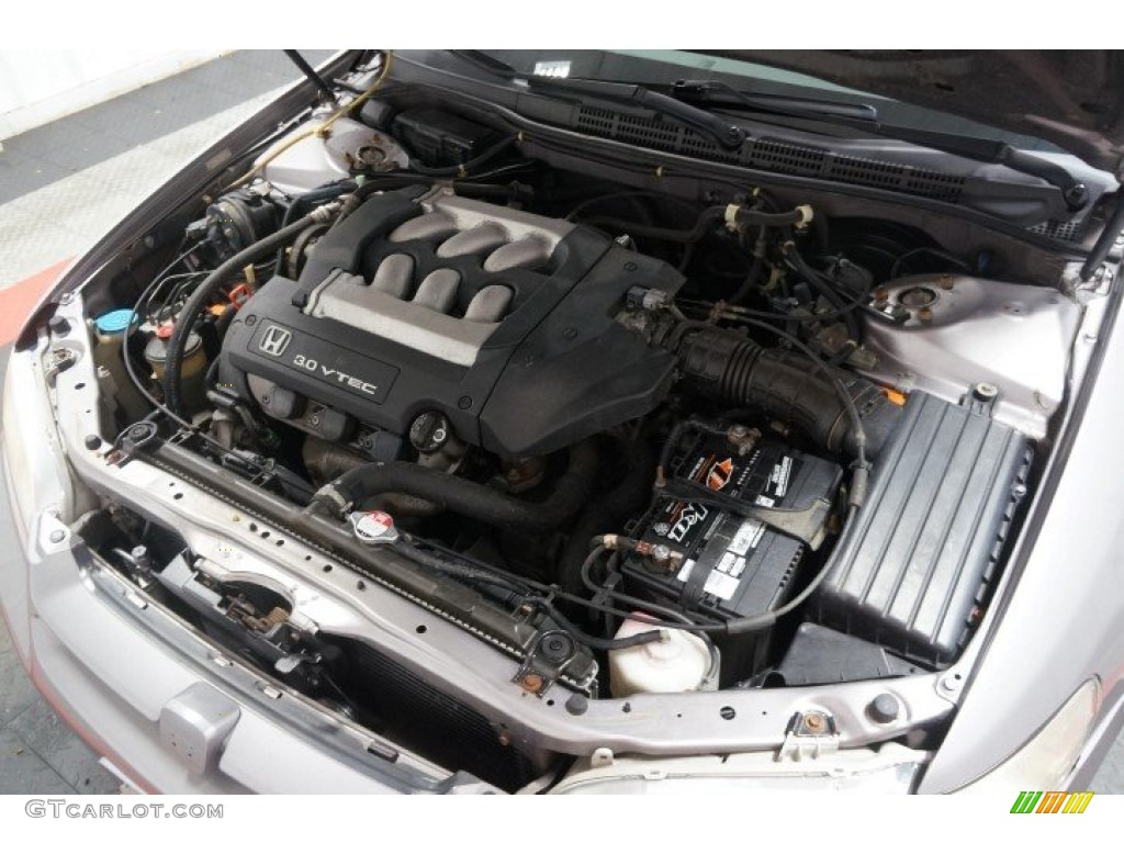 2000 Accord EX V6 Sedan - Signet Silver Metallic / Quartz photo #36