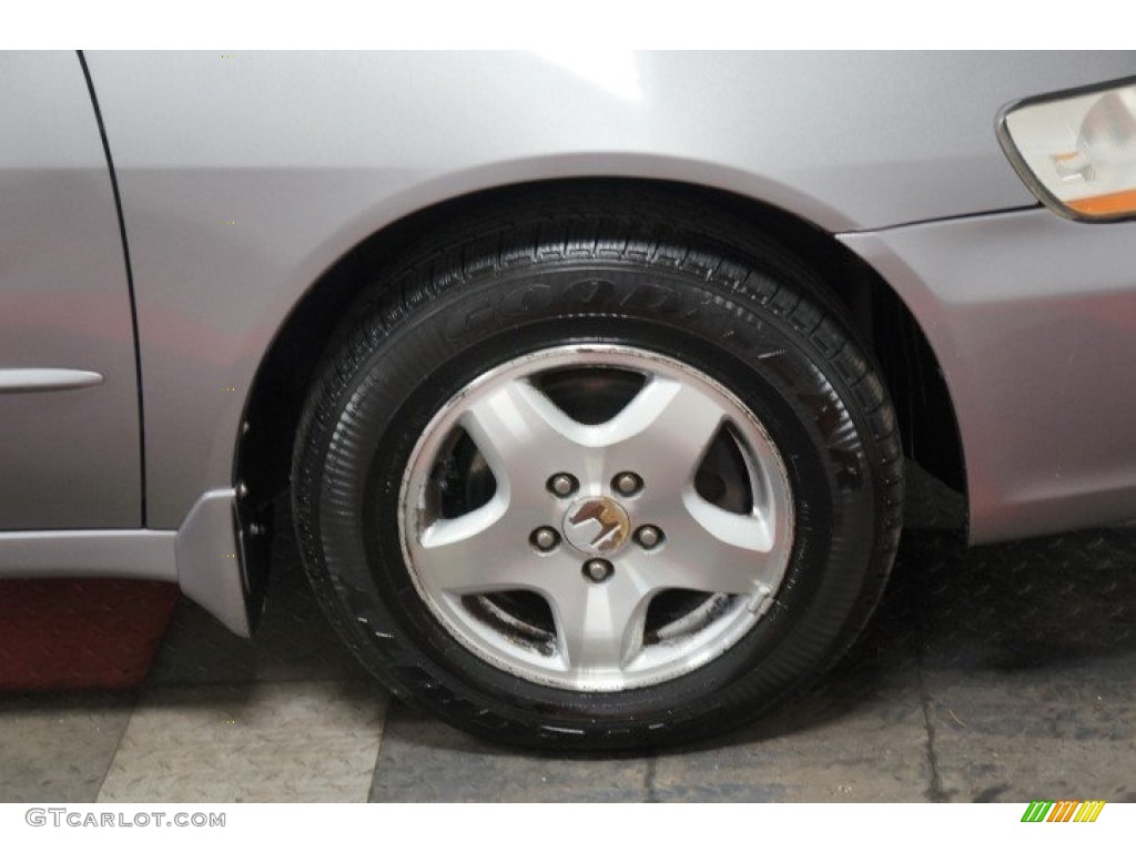 2000 Accord EX V6 Sedan - Signet Silver Metallic / Quartz photo #43