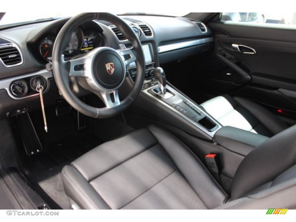 2014 Cayman S - Platinum Silver Metallic / Black photo #18