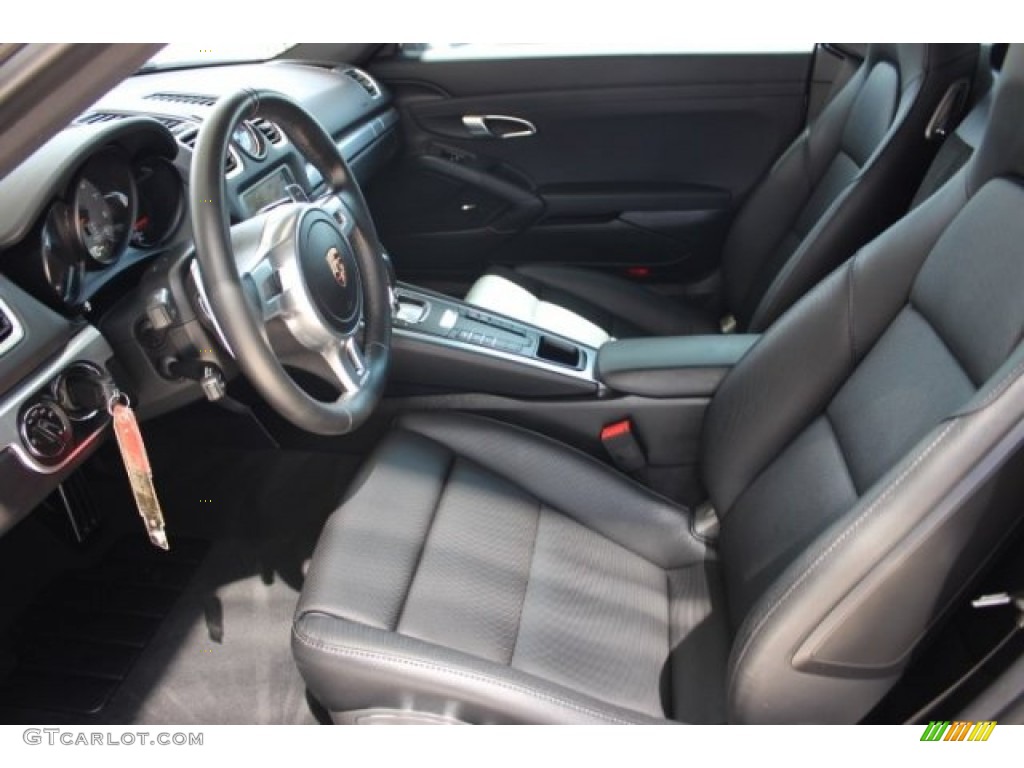 2014 Cayman S - Platinum Silver Metallic / Black photo #19