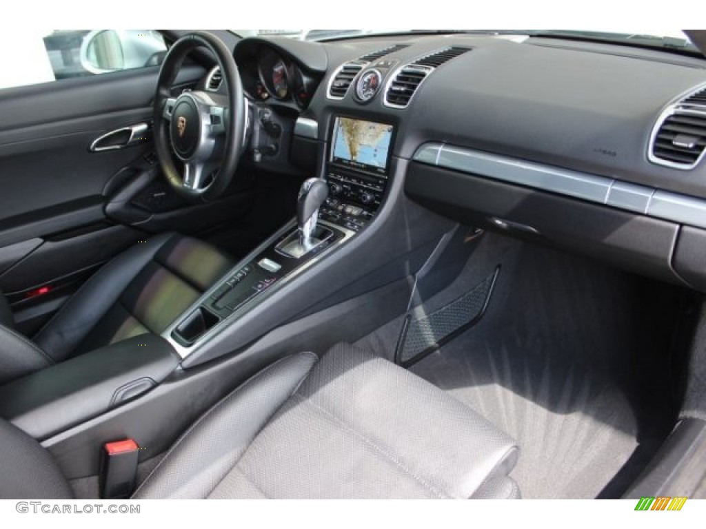 2014 Cayman S - Platinum Silver Metallic / Black photo #37