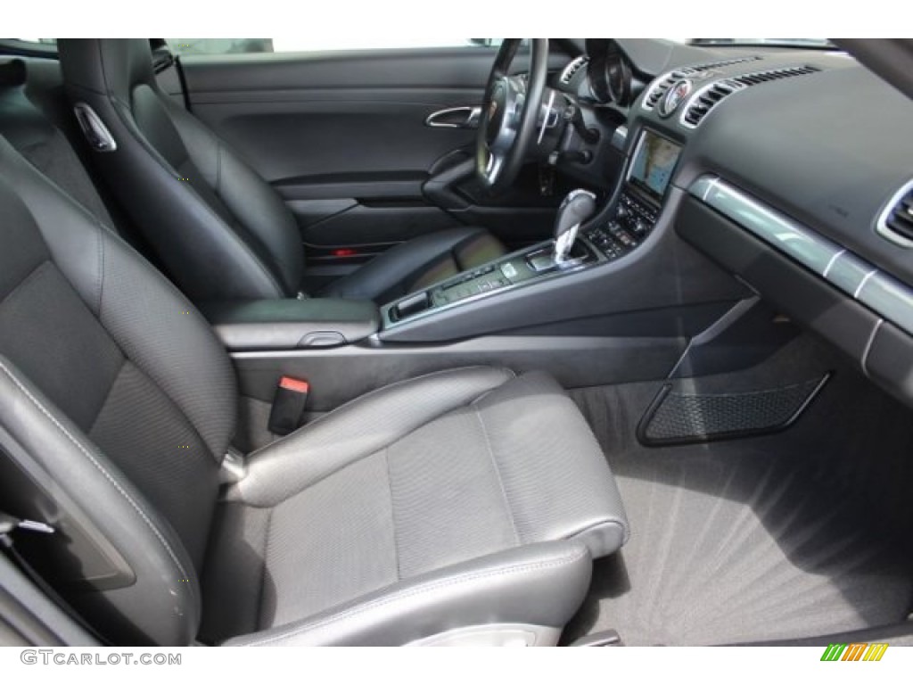 2014 Cayman S - Platinum Silver Metallic / Black photo #38