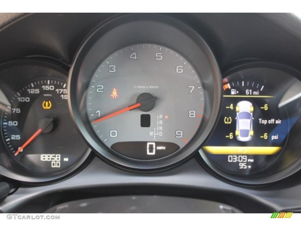 2014 Cayman S - Platinum Silver Metallic / Black photo #40