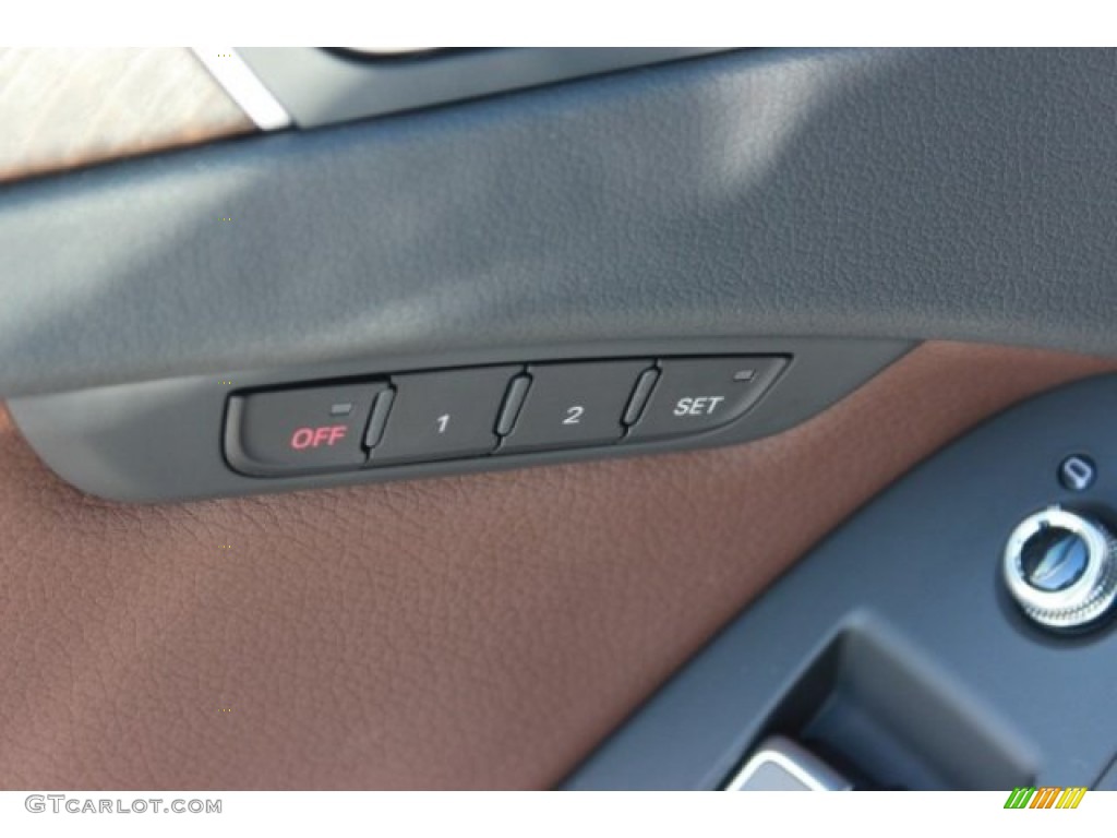 2016 A4 2.0T Premium Plus quattro - Scuba Blue Metallic / Chestnut Brown photo #12