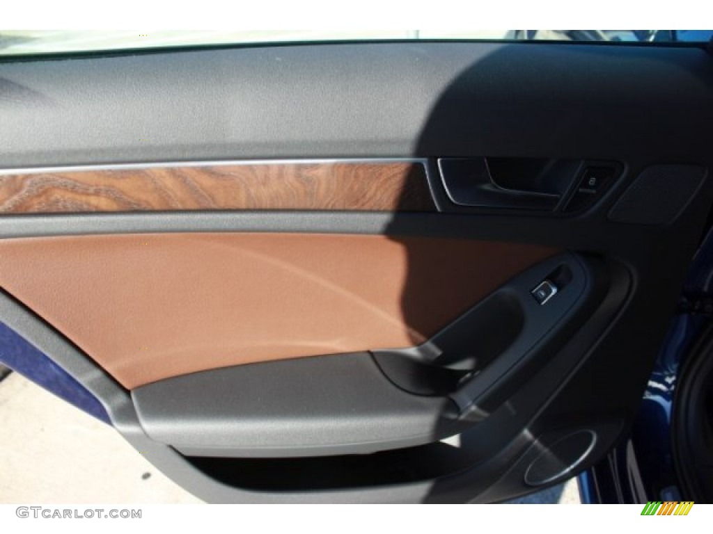 2016 A4 2.0T Premium Plus quattro - Scuba Blue Metallic / Chestnut Brown photo #33