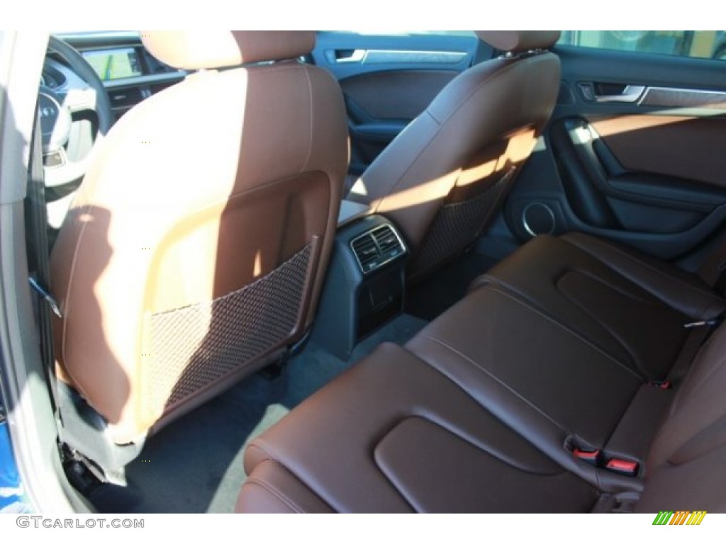 2016 A4 2.0T Premium Plus quattro - Scuba Blue Metallic / Chestnut Brown photo #34