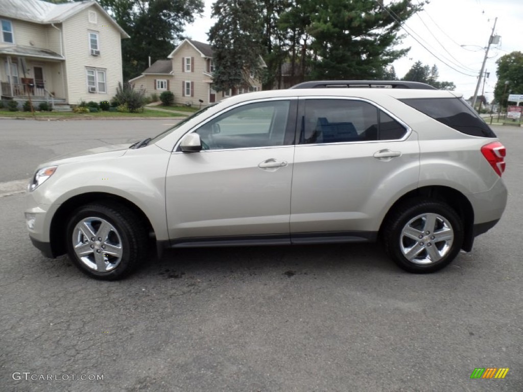 Champagne Silver Metallic 2016 Chevrolet Equinox LT Exterior Photo #107259536