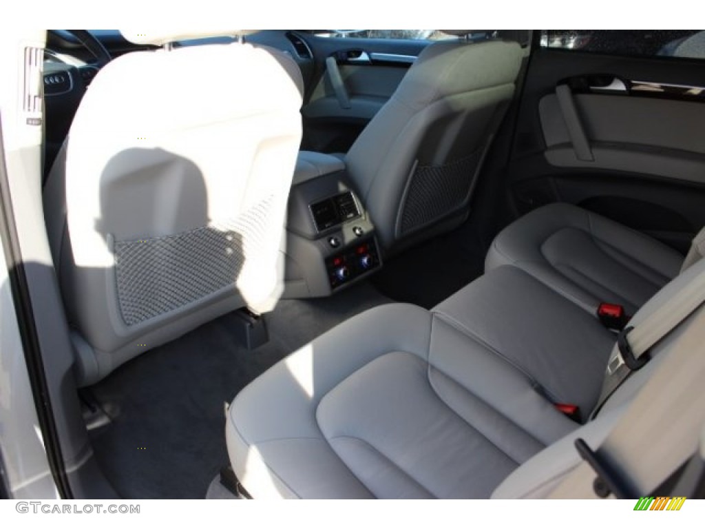 2015 Q7 3.0 Premium Plus quattro - Ice Silver Metallic / Limestone Gray photo #35